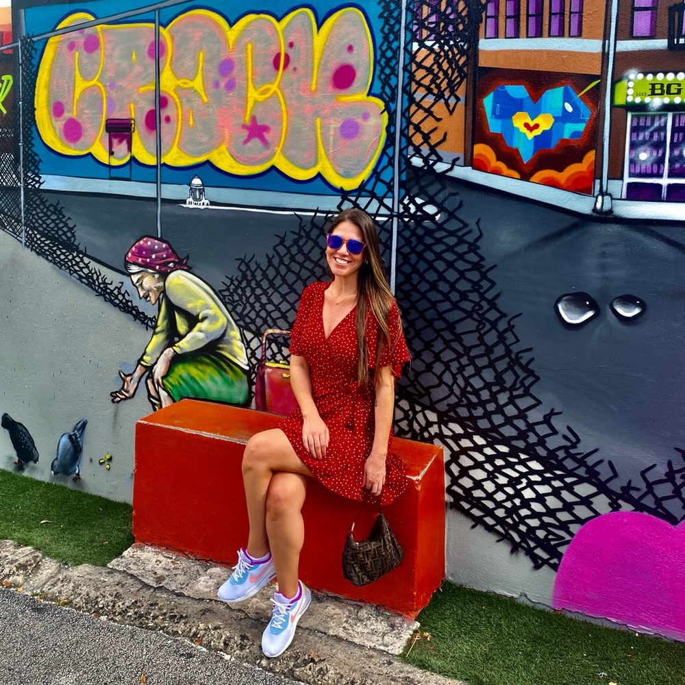 Relipop Summer Women Short Sleeve Print Dress V Neck Casual Short Dresses